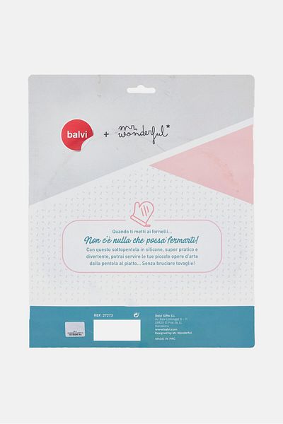 Mr. Wonderful Pan Coaster 20 D X 0,4 W Cm, Blue
