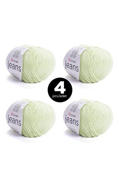 Yarnart Jeans Knitting Strip - 11 - Pack of 4