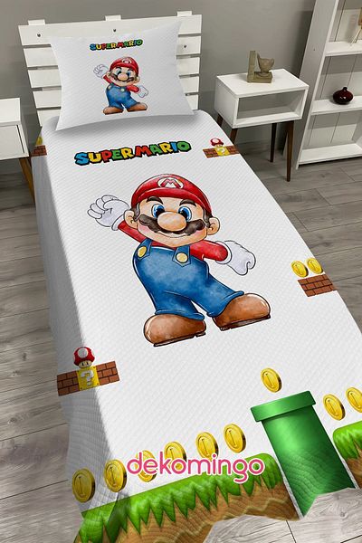 dekomingo Super Mario Baby and Child Baza Pique Set