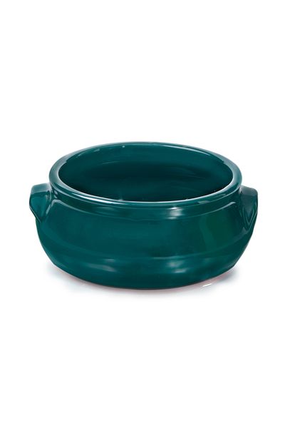 tureks pottery 11cm Full Glazed Bowl with Handle