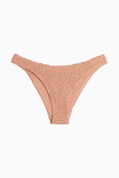 H&M Smocked bikini bottoms