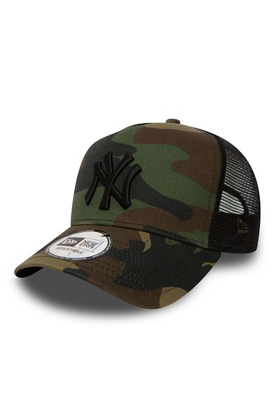 NEW ERA Унисекс тениска с камуфлажни мотиви New York Yankees Trucker - 11579473