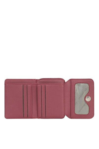 CENGİZ PAKEL Cengiz Pakel Women's Small Size Wallet/Portfolio - 65385 - Plum