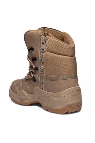 PLATIN BY ORSES Kışlık Taktikal Erkek Bot - Yandan Fermuarlı, Su Geçirmez ve Kaymaz