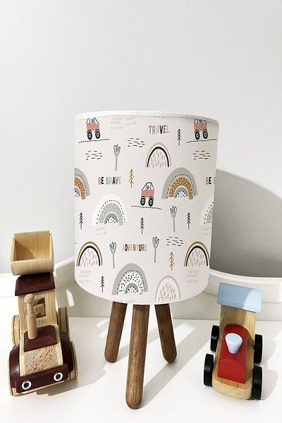 dekomingo ADVANTURE RAINBOW SOFT PATTERNED CHILDREN'S ROOM LAMP