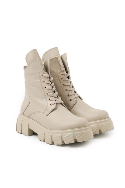 John May Beige Women'S/Girls' Boots - Tu-4635 144