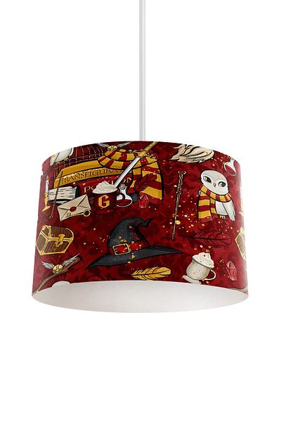 dekomingo Harry Potter Claret Red Baby and Children's Room Chandelier