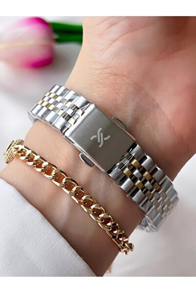 Daniel Klein Steel Band 30 Mt Water Resistant Women's Wrist Watch+Bracelet Bfg.13898.X4