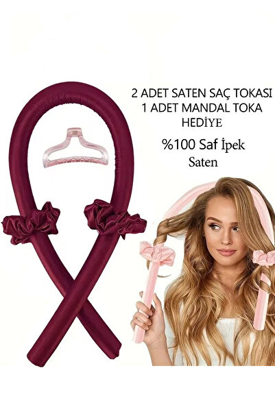 LOVER Isısız Saç Şekillendirme Seti Saç Sosisi Saç Bigudisi Seti Saç Şekillendirici