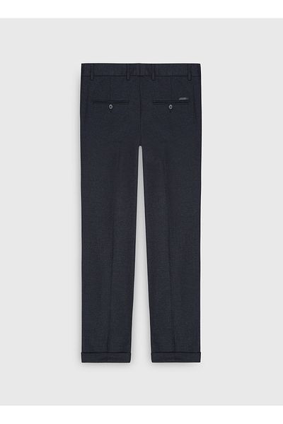 ALTINYILDIZ CLASSICS Hexagon Classics Elastic Waist Slim Fit Anthracite Men's Pants Ace 012510152 _Pant Classic Side