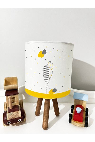 dekomingo Balloon Cloud Yellow Children's Room Lampshade