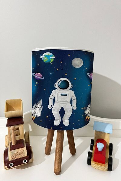dekomingo Astronaut Planetary Baby and Child Room Lampshade