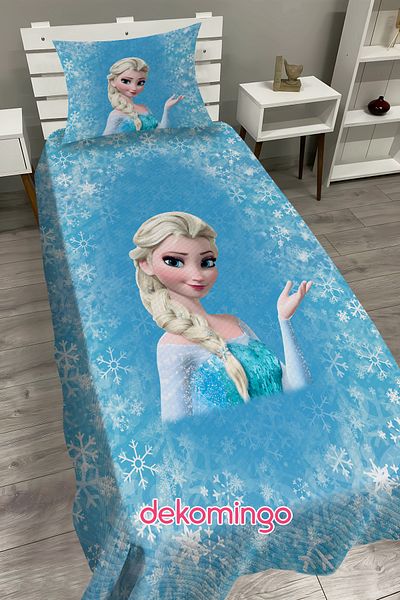 dekomingo Blue Blanket Elsa Baby and Children's Room Pike Set