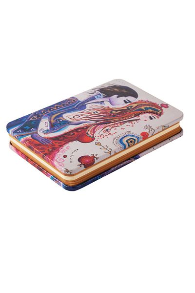 Biggdesign Love Metal Cover Notebook