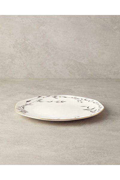 English Home Hera Porselen Servis Tabağı 27 cm Gold