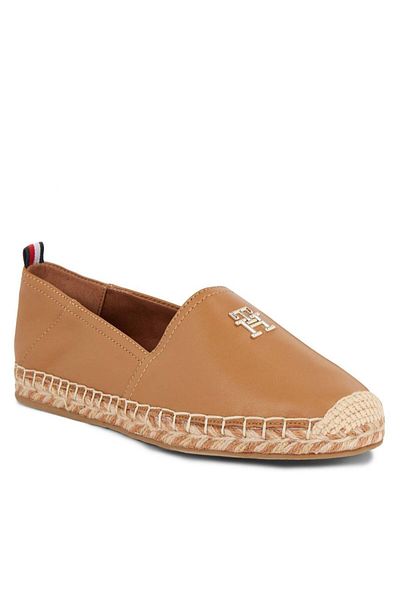 Tommy Hilfiger Tommy Hilfiger Brown Espadrilles Womens Shoes