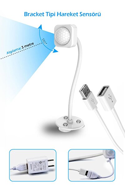 GOBYPET Su Pınarı Su Çeşmesi Su Sebili Için Kızılötesi Hareket Sensörü Usb Ile Çalışır