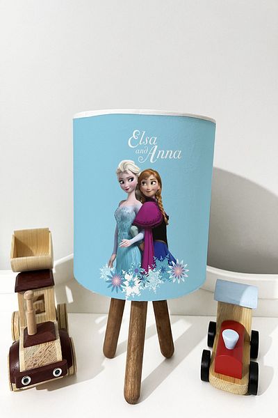 dekomingo TURQUOISE FLOOR ELSA AND MOTHER'S CHILD AND BABY ROOM LAMP