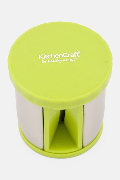 Kitchen Craft Handheld Spiral Slicer, Green