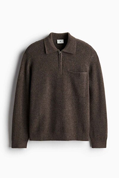 H&M Regular Fit Zip-top jumper