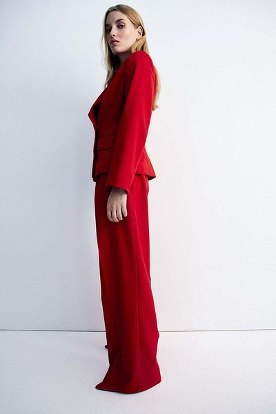 H&M Straight tailored trousers