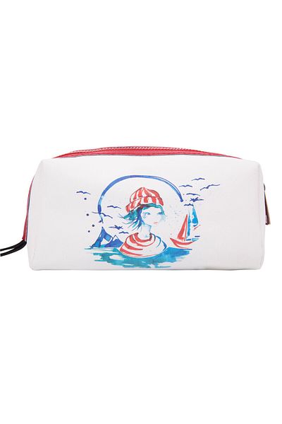 ANEMOSS Sailor Girl Makeup Bag