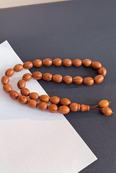 TESBİHKENTİ مسبحة صلاة من بذور Andiz مقاس 33 بوصة من Master Work