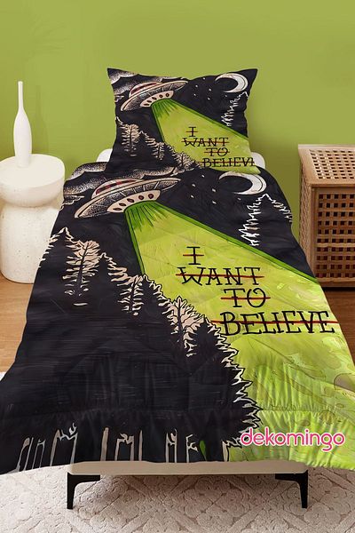 dekomingo UFO Patterned Aesthetic Hippie Baby and Children's Room - Kapiteon Yorgán