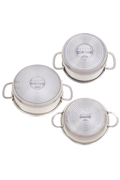 Serenk Modernist Topfset, Servierpfanne, Schmortopf, Kochtopf, Made In Türkiye