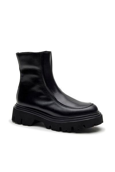 Frau Nero Seta Chunky Boot 85l6 - Γυναικείες/Κοριτσίστικες μπότες
