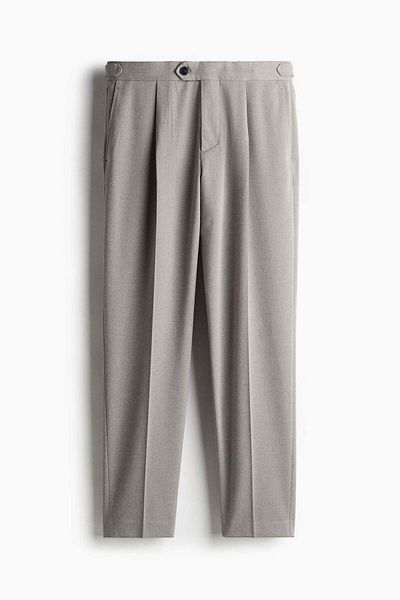 H&M Viscose-blend tailored trousers