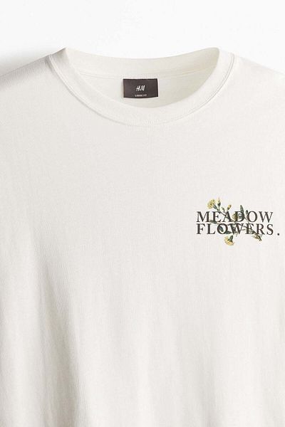 H&M Relaxed Fit Cotton T-shirt