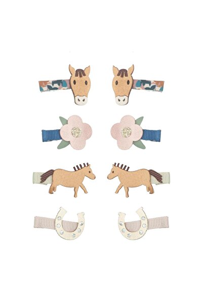 MIMI LULA إبزيم صغير مكون من 8 قطع من Mimi & Lula Horse