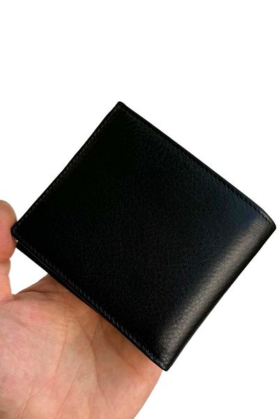 Süzer Deri Black Genuine Leather Men's Wallet with Extra Card Holder - SD3003