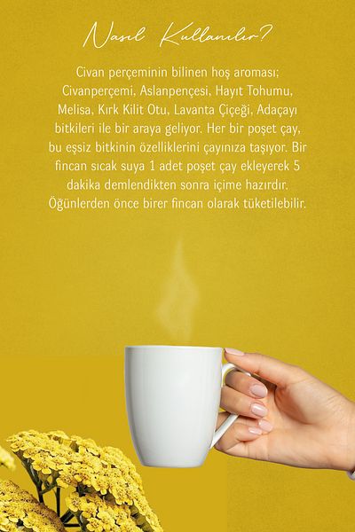 Mecitefendi 40 Pieces of Civan Perched Tea Filtering Bags
