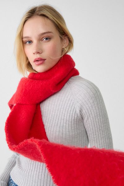 Stradivarius Solid Coloured Shawl