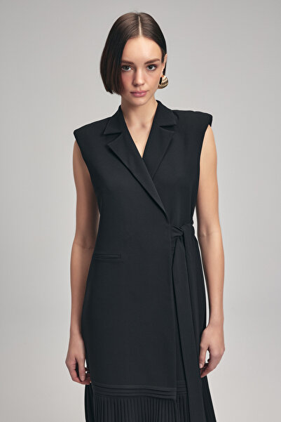 adL Pleated Skirt Padded Dress