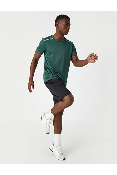 Koton Tricou sport imprimat cu gât crew