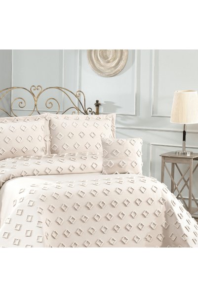 Solinas Collection Cuvertură de pat dublă Loya Mink Thin Panel