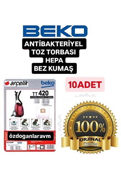 Dogant Beko 5 bucăți saci de praf Hepa - aspirator