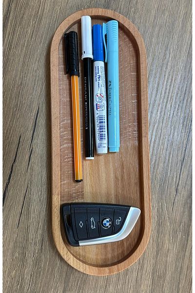 YAT Design Crafts Wooden Serving Presentation Board 24 cm - Natural Color