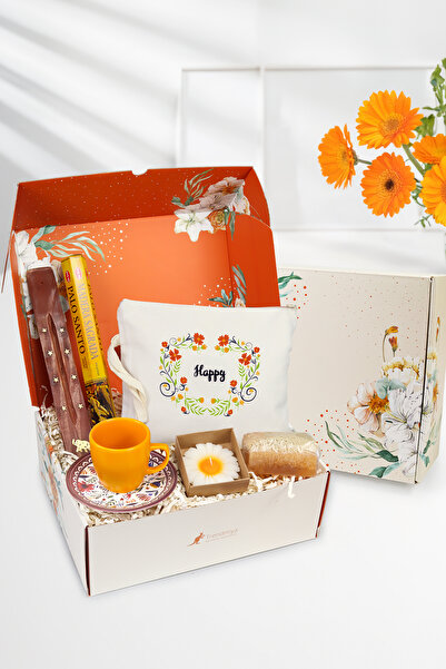 Trendmiya Ham Bez Çanta & Çubuk Tütsü & Turuncu Türk Kahvesi Fincanı & Kabak ...