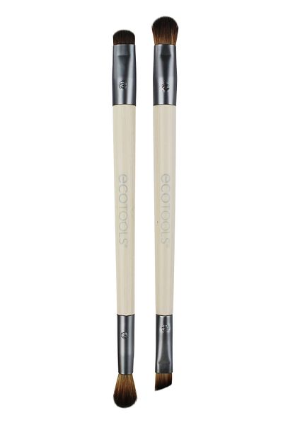 Ecotools Enhancing Eye Brush Set, Makeup Brushes For Liquid, Cream & Powder Eyeshadow & Eye Liner