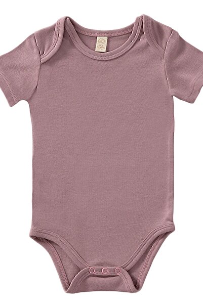 tinylamb Unisex 4 Piece Short Sleeve Baby Bodysuit Set - Softly Clouds