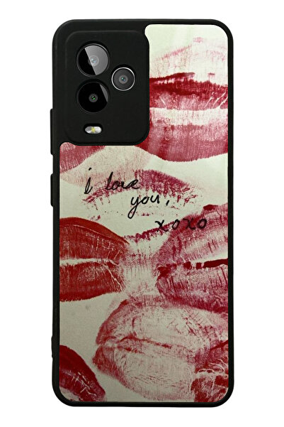 Spoyi GM 24 Pro I Love You Tasarımlı Glossy Telefon Kılıfı