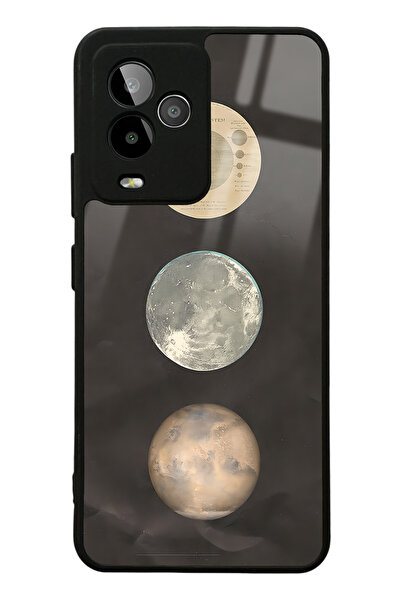 Spoyi GM 24 Pro Night Moon Tasarımlı Glossy Telefon Kılıfı