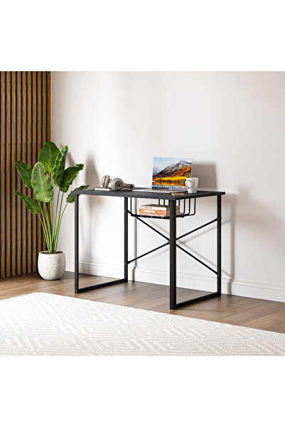 Güzelkan Bilgisayar Masası Raflı Çalışma Laptop Masası