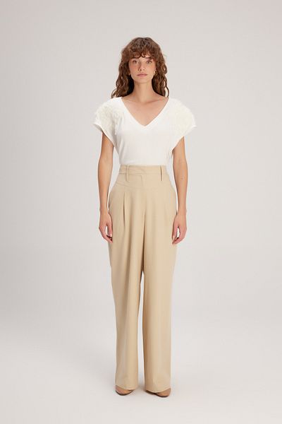 adL Corsage Detailed Trousers