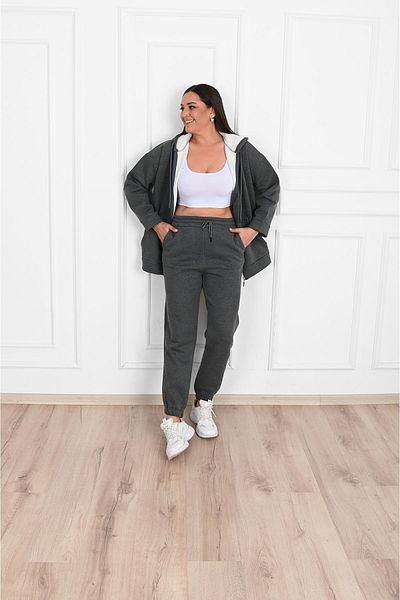 FEEL STYLE Γυναικείο κοστούμι 3 νημάτων υψωμένο διπλό καθημερινής χρήσης κανονικού μεγέθους FS