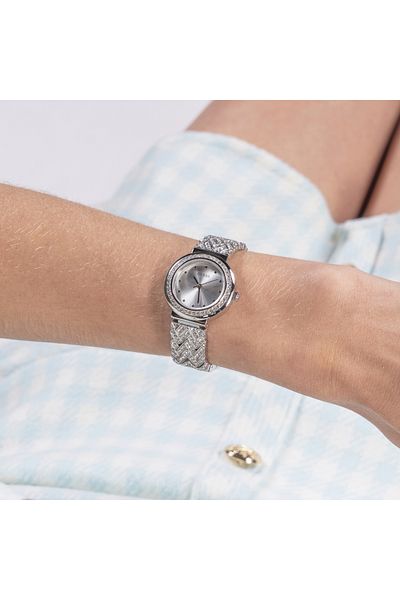 Guess Treasure Damenuhr Silber Gw0476l1